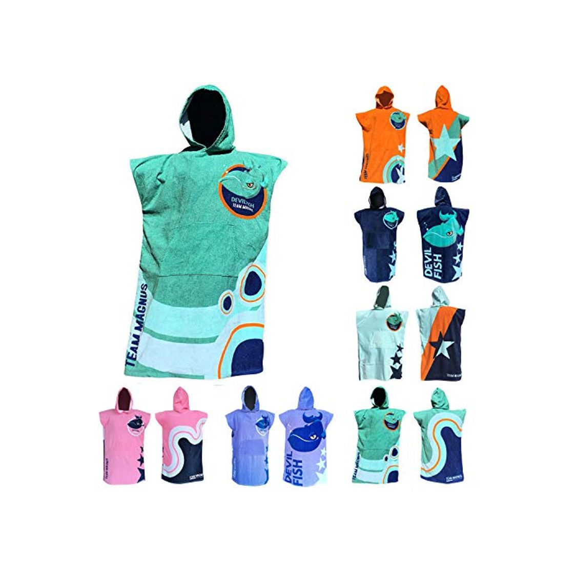 Social TEAM MAGNUS Toalla para niños