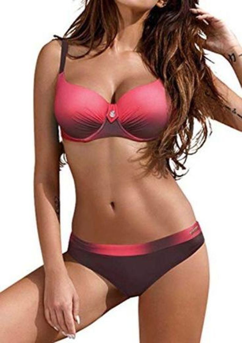 Products UMIPUBO Bikini Mujer Trajes de Baño con Relleno Push-Up Acolchado Bra Tops