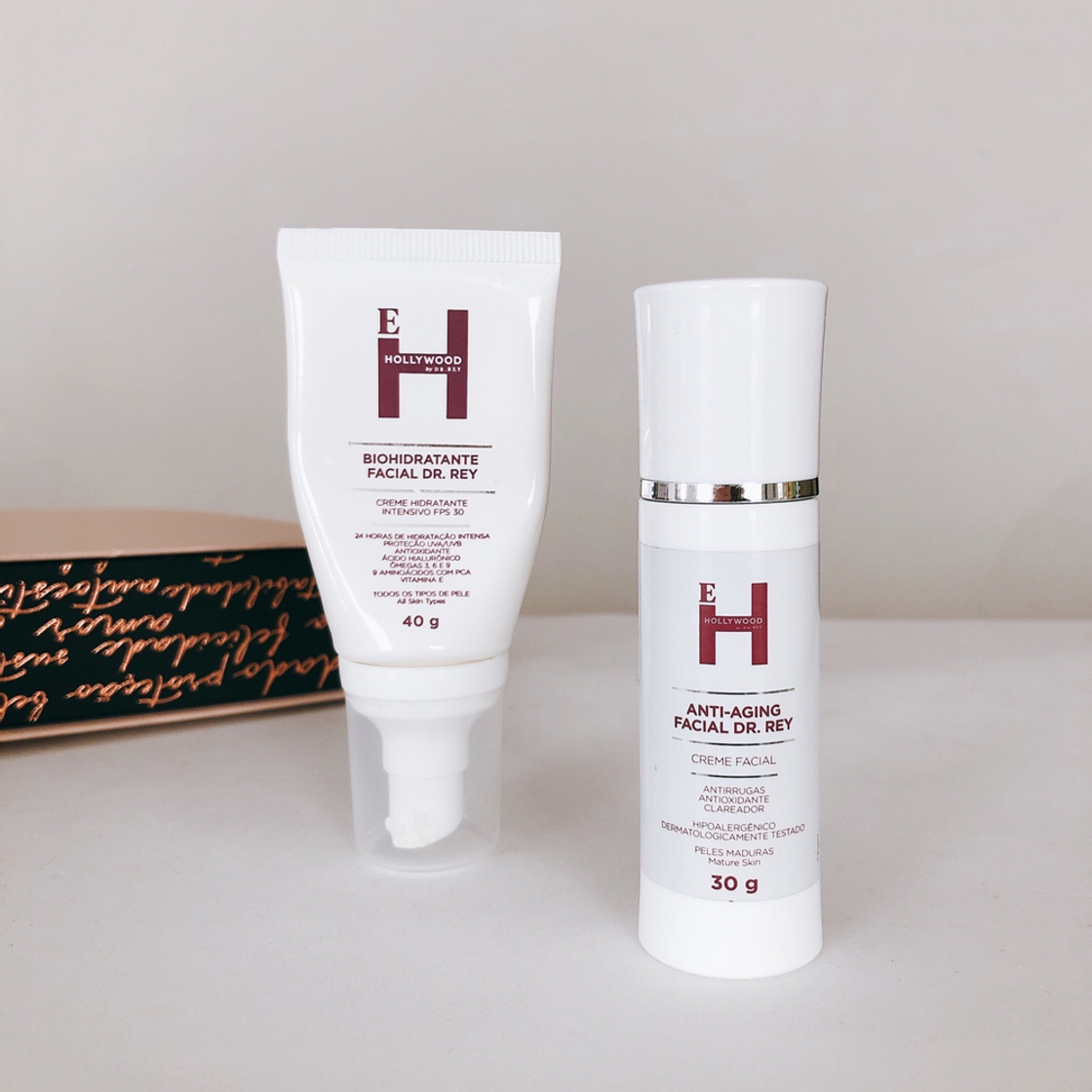 Fashion Hidratantes Dr. Rey Hollywood: anti aging e protetor solar