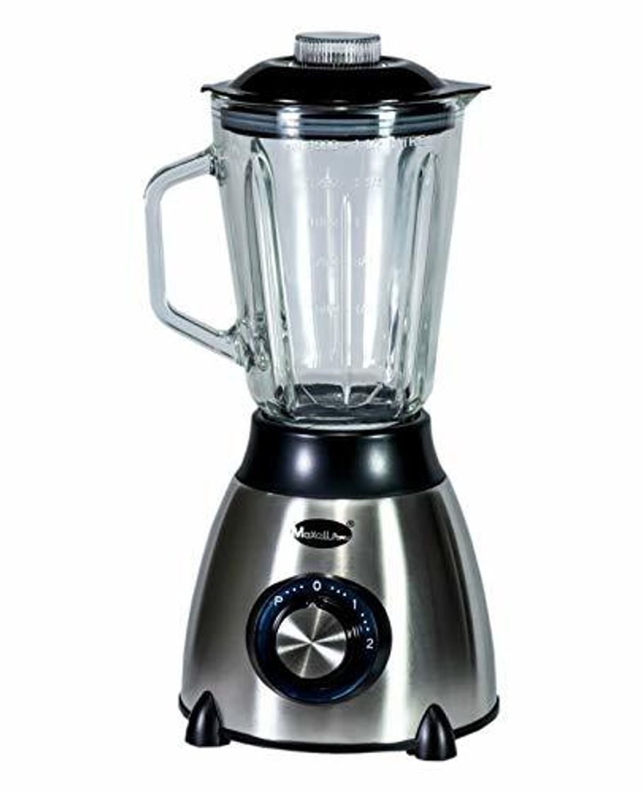 Social MAXELLPOWER BATIDORA DE Vaso ELECTRICA 600W Base Acero Inoxidable Jarra Cristal Calidad