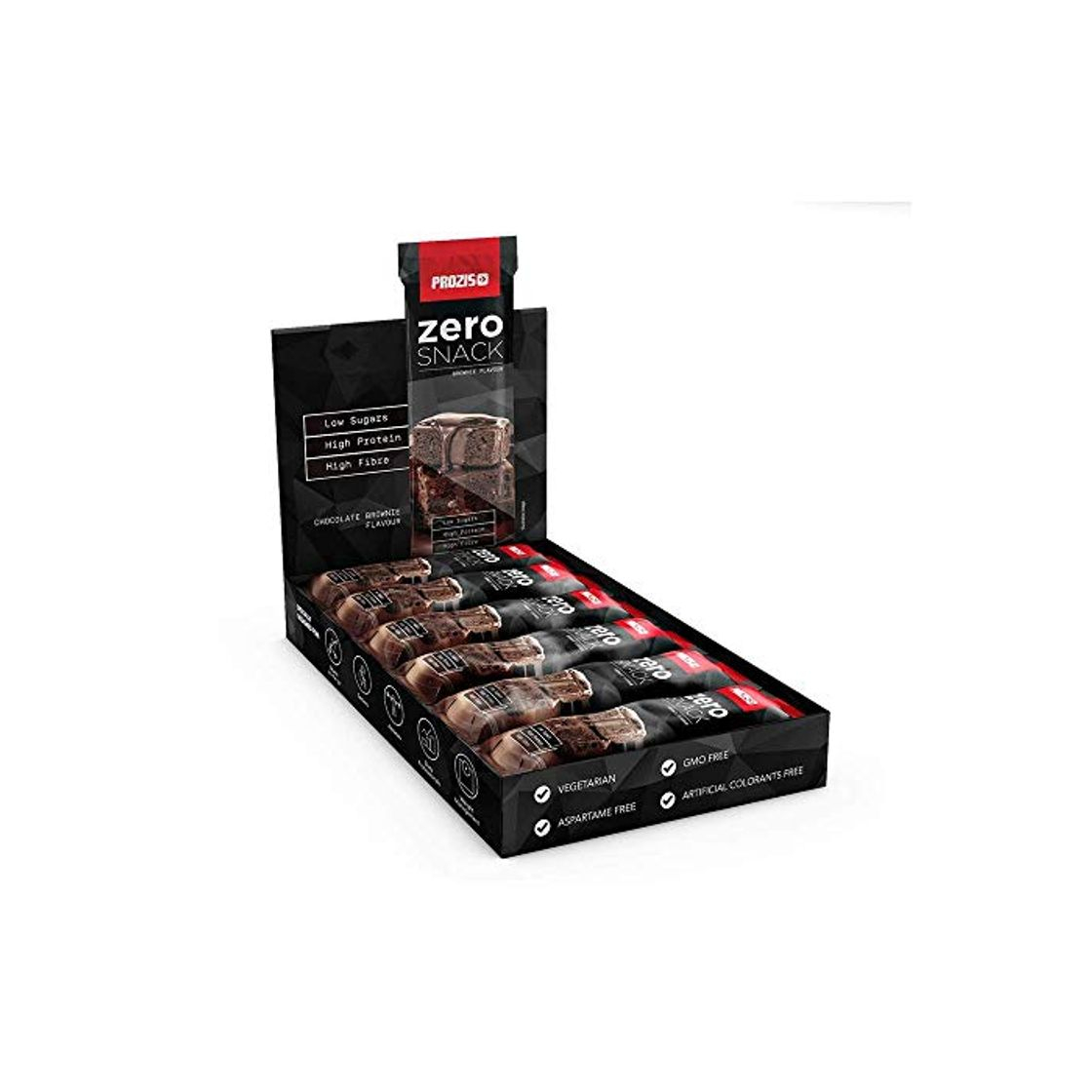 Social Prozis Zero Snack Barra Rico En Proteína y Bajo en Hidratos de