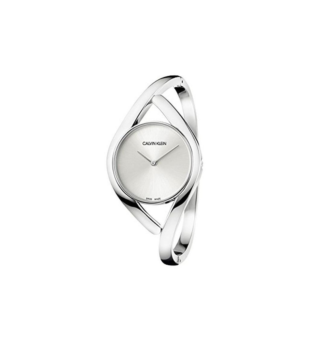 Fashion Calvin Klein Reloj Analógico para Mujer de Cuarzo con Correa en Acero Inoxidable K8U2S116