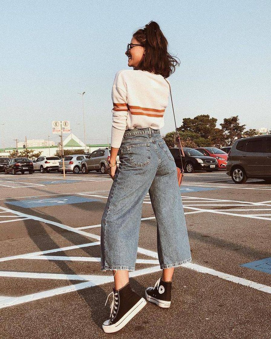 Social look vintage com all star