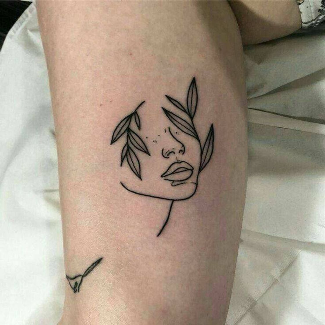 Social tatuagem minimalista