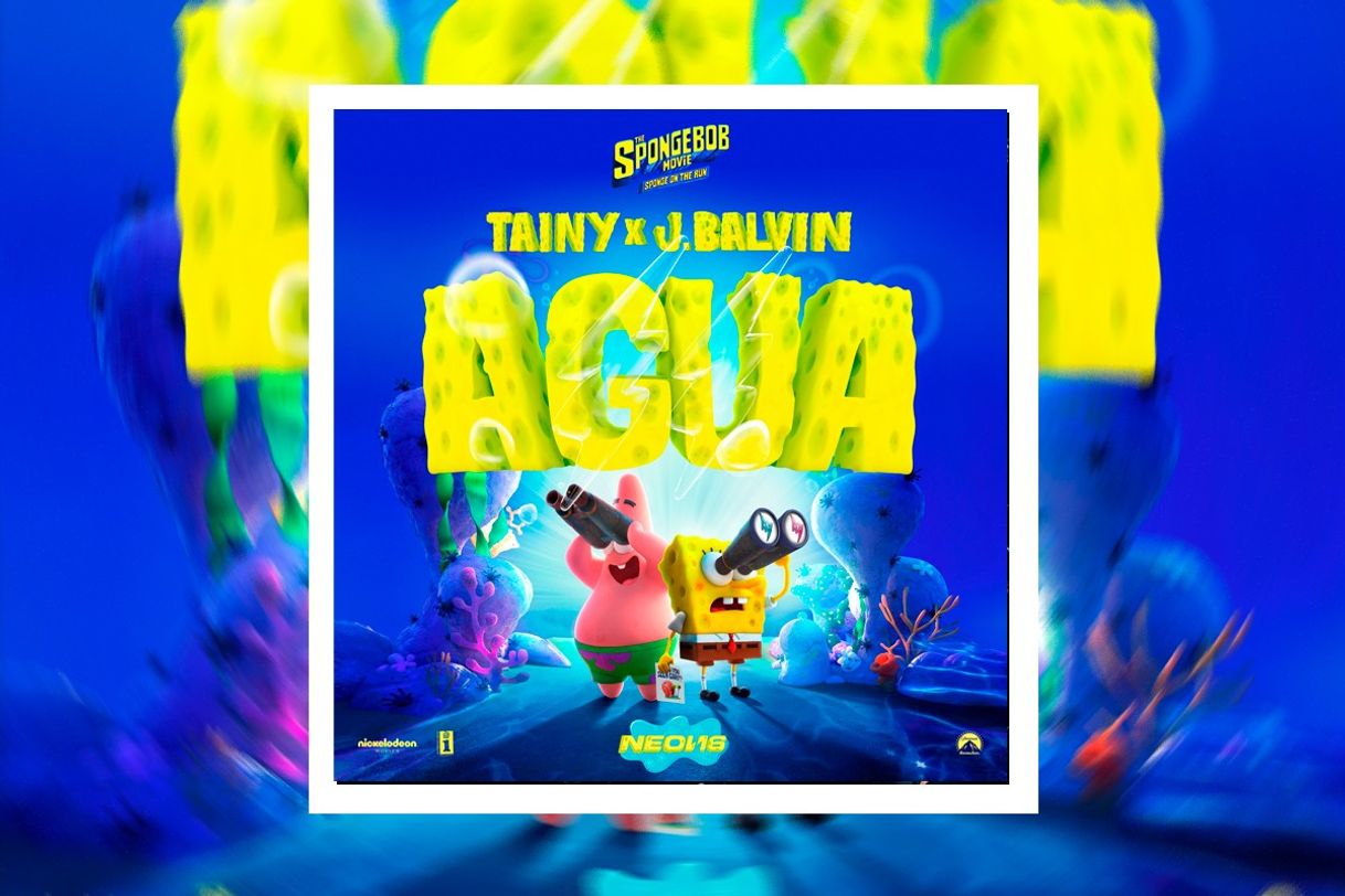 Canción Agua (with J Balvin) - Music From "Sponge On The Run" Movie