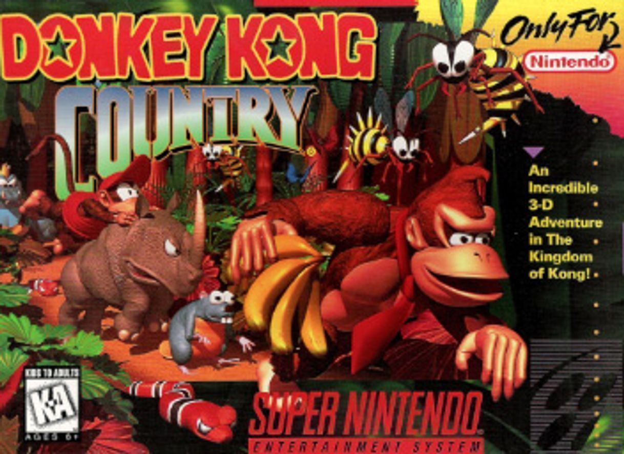 Videogames Donkey Kong Country 