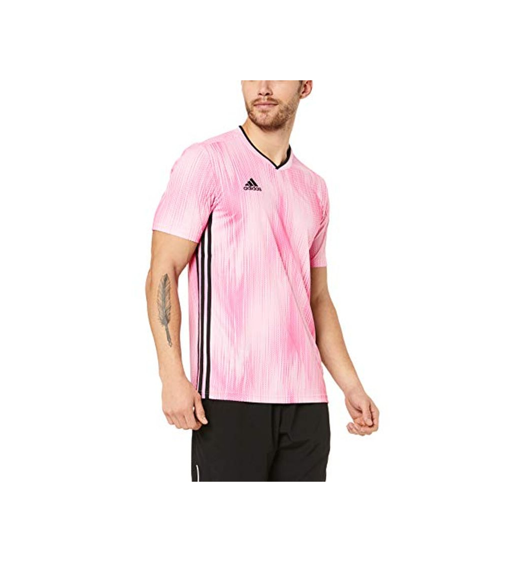 adidas Tiro 19 JSY Camiseta de Manga Corta, Hombre, True Pink