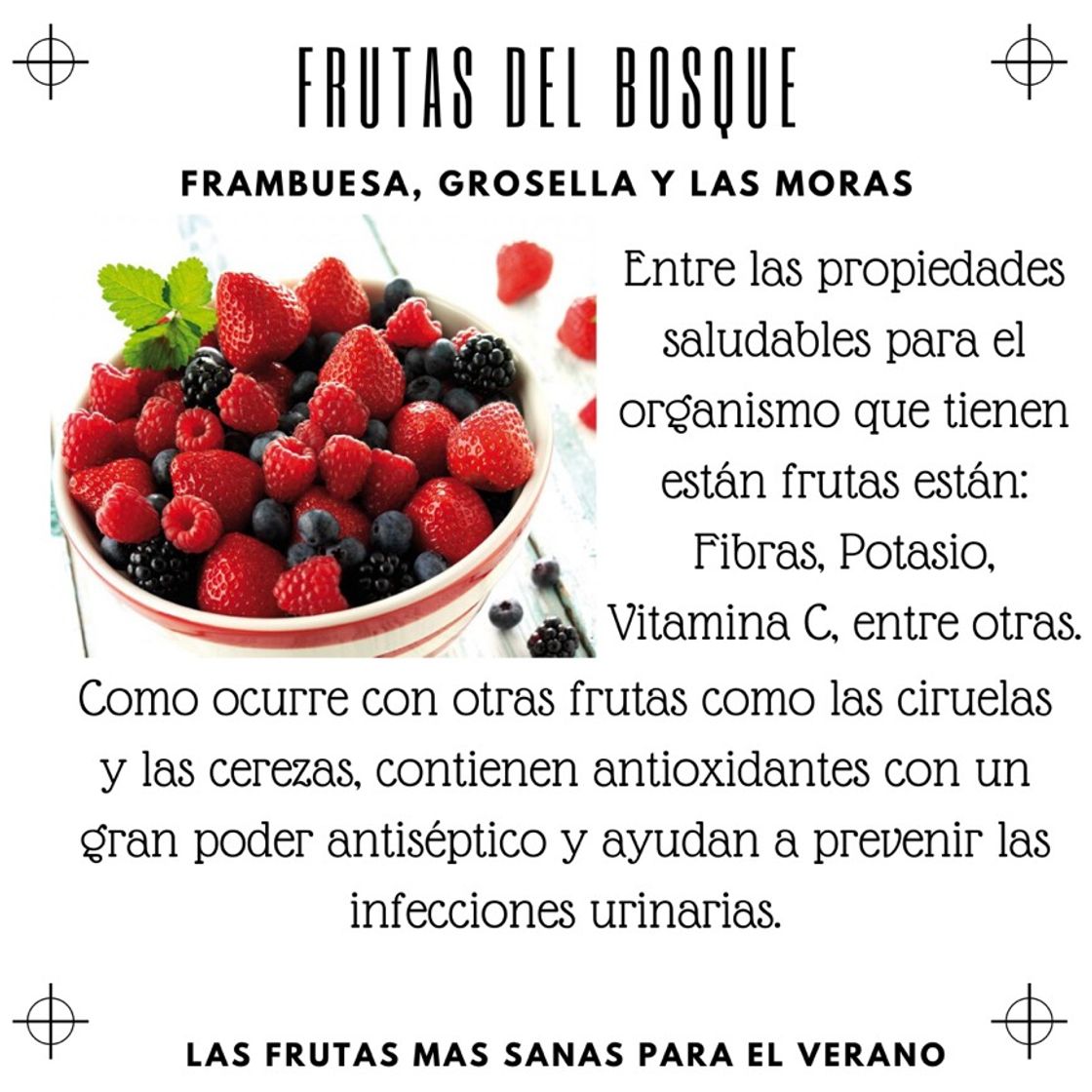 Fashion Frutas saludables