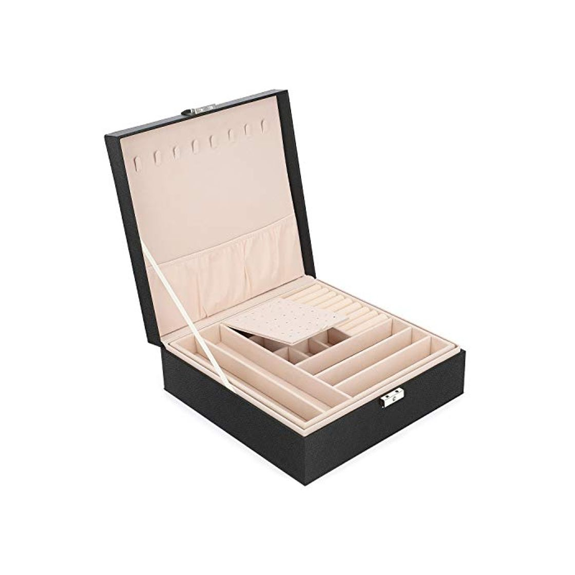 Fashion Allinside Caja Joyero Caja de Joyas Grande para Mujeres niñas