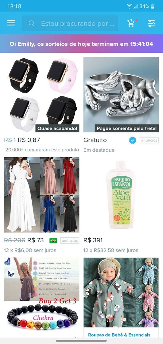 App Wish : compra y ahorra