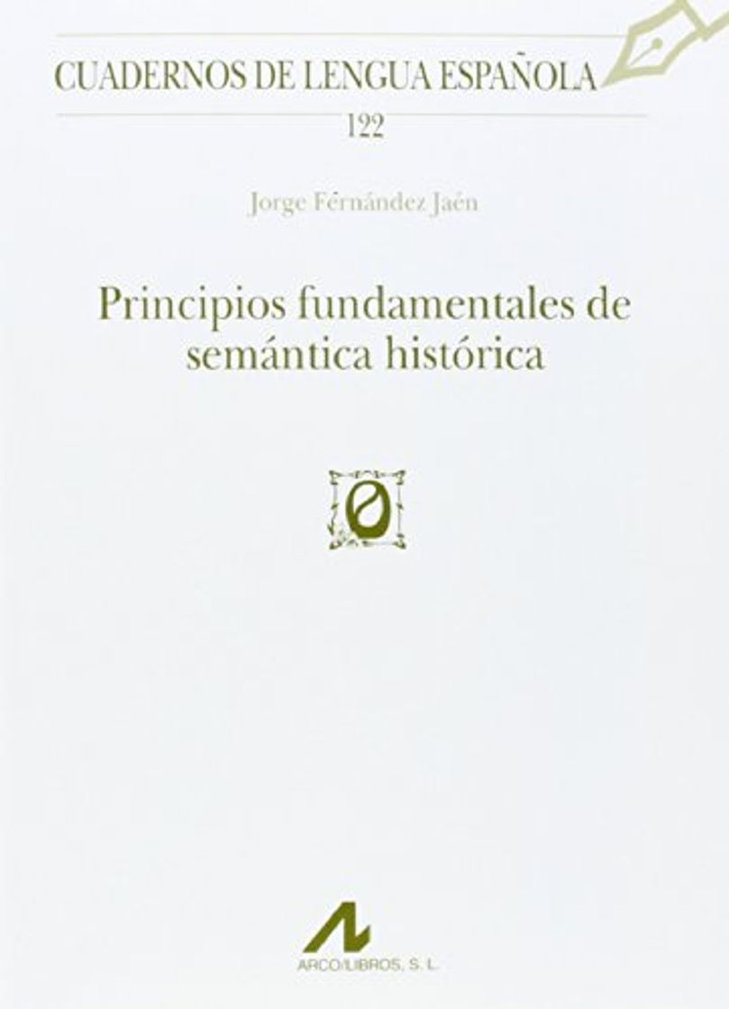 Libro Principios fundamentales de semántica histórica