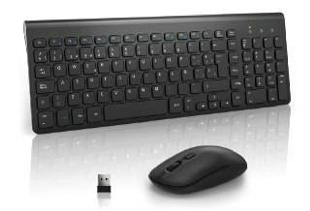 Producto  Pack teclado y ratón inalámbricos TedGem