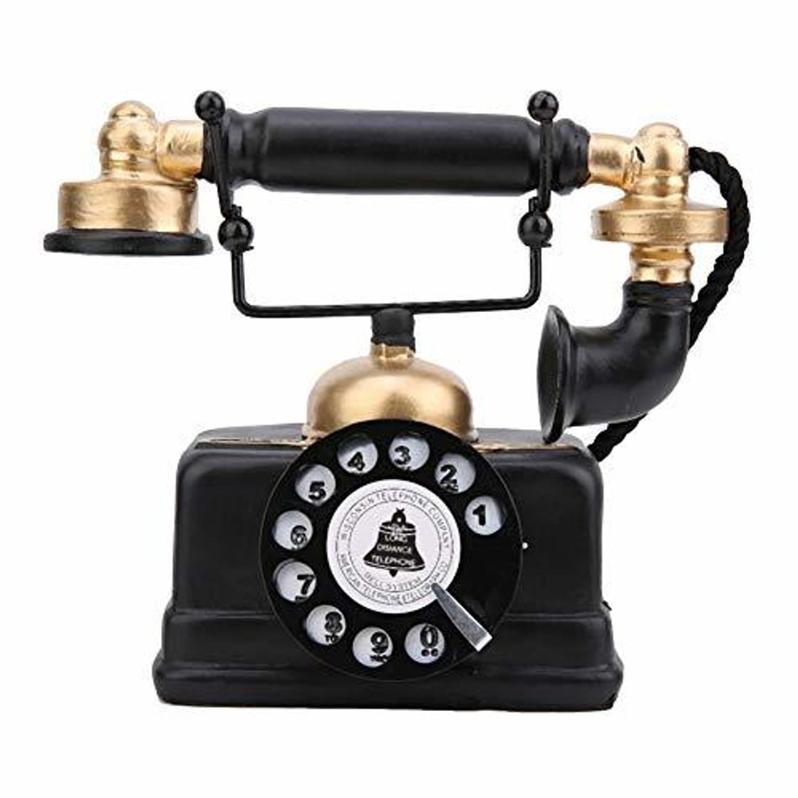 Social Wifehelper Teléfono Antiguo Vintage con Cable para decoración de Escritorio o teléfono