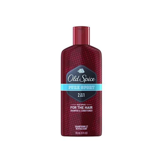 Old Spice Pure Sport 2-in-1 shampoo e balsamo, 12 fl oz