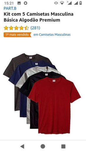 Camisetas.