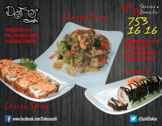 Dokos Shushi Y Hamburguesas