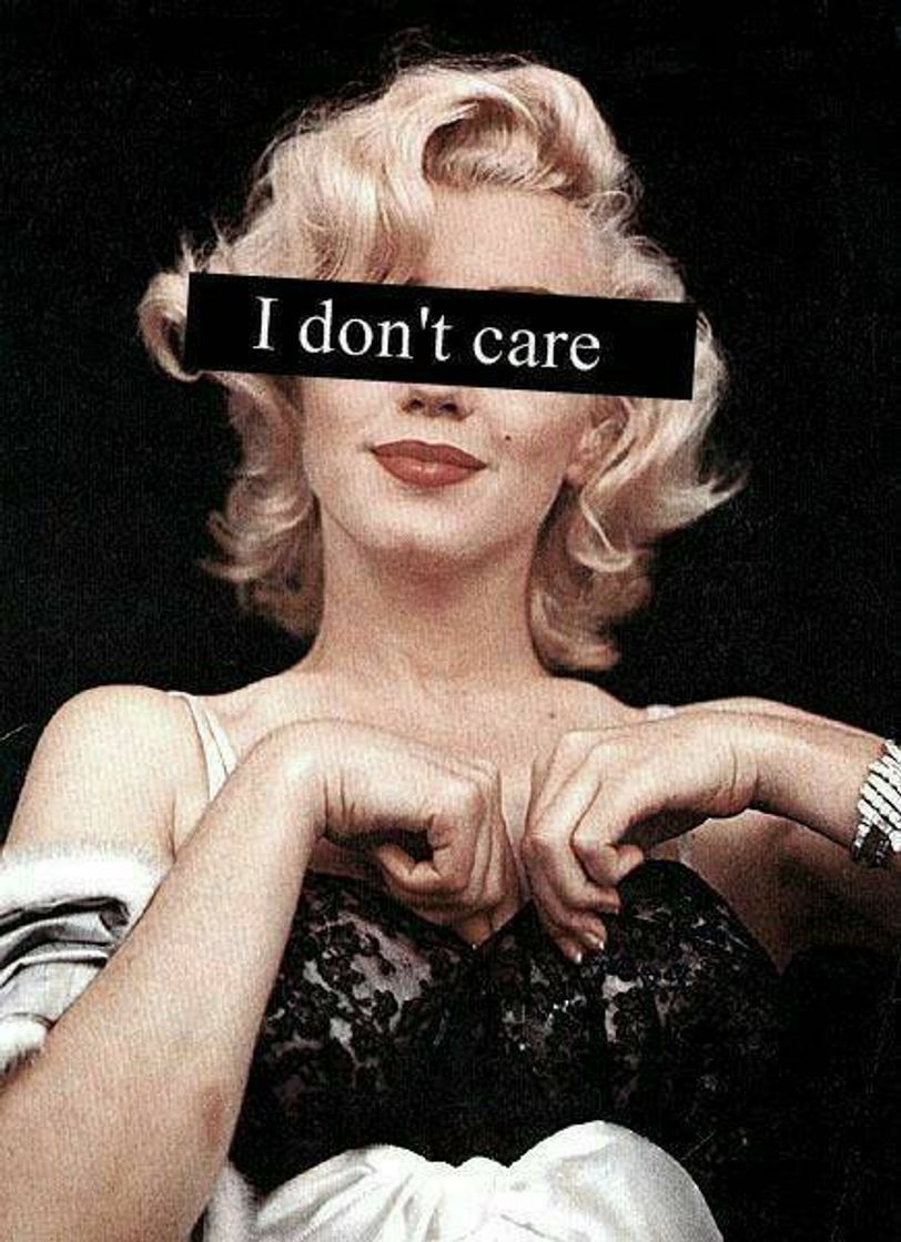 Moda I DON'T CARE 