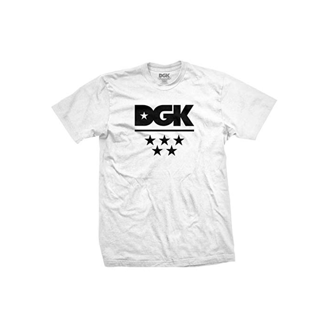 Moda DGK Men's All Star T Shirt White 2XL