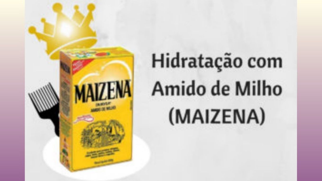 Moda Hidratação com maizena