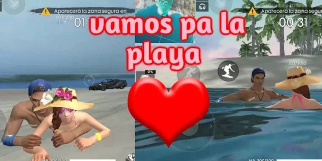 Fashion Vamos para la playa version free fire esta buena veanlo 🎼🔥