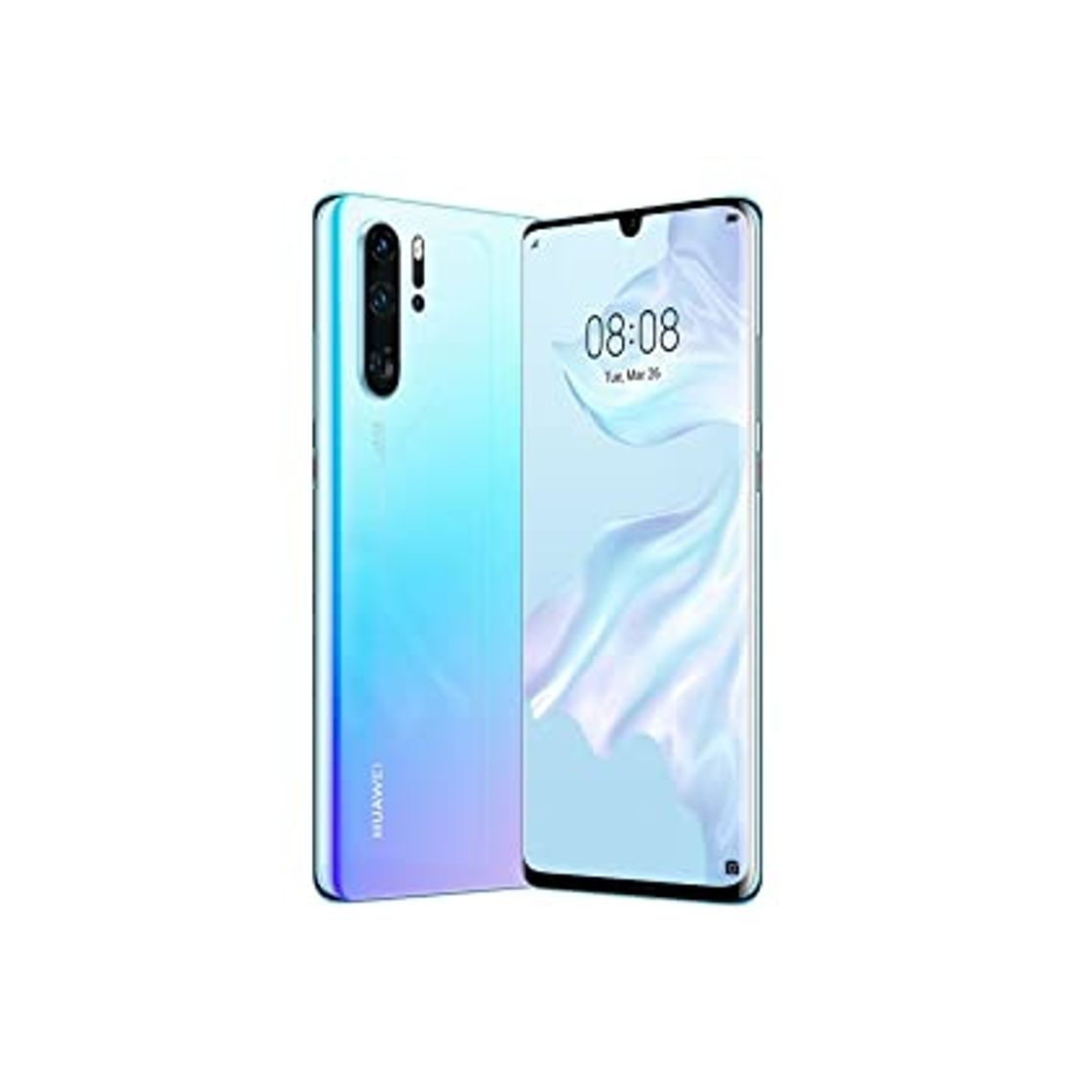 Electronic Huawei P30 Pro 128GB Teléfono Móvil, Turquesa/Azul, Android 9.0