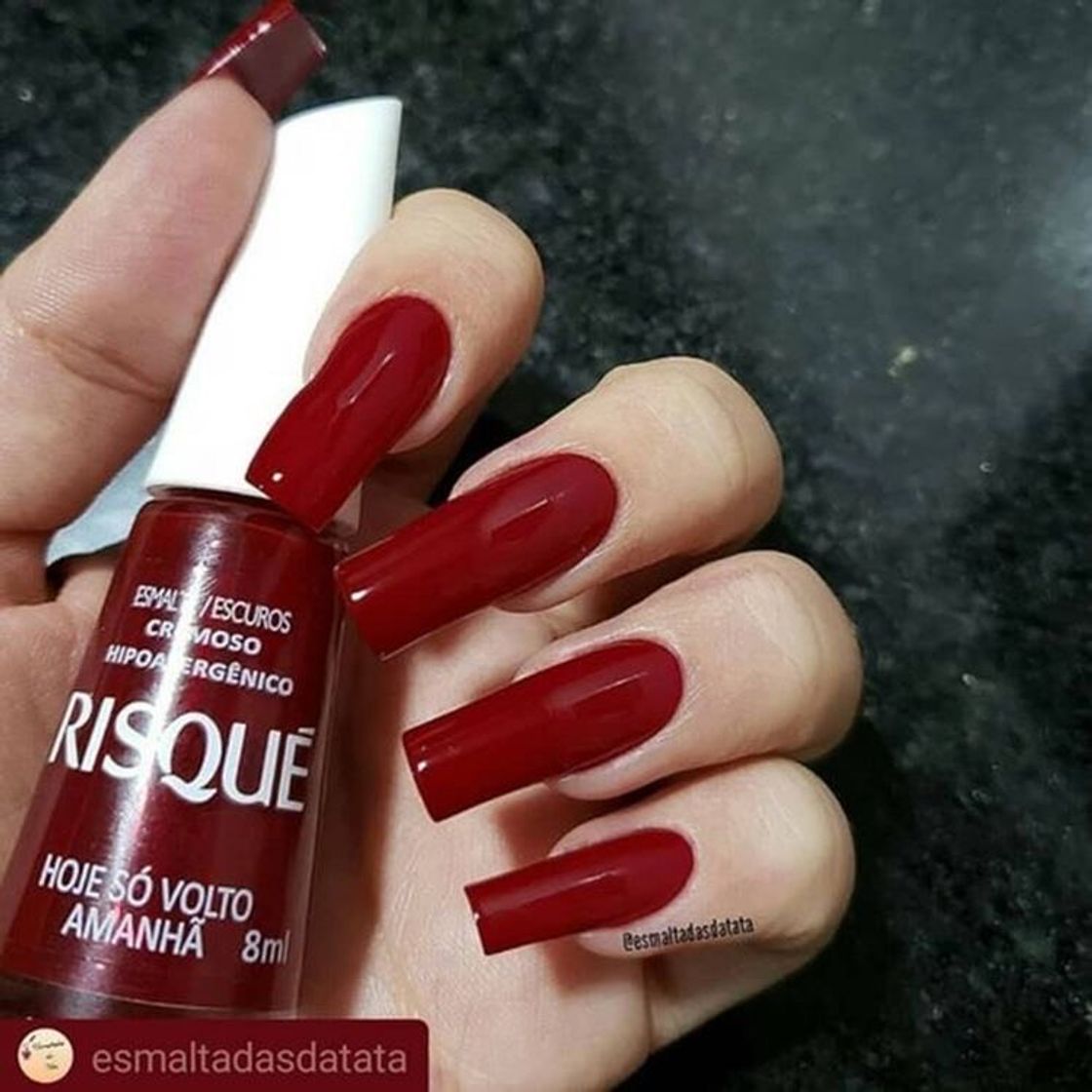 Moda Unhas vermelhas 