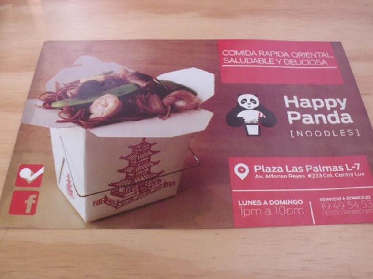 Restaurantes Happy Panda Noodles