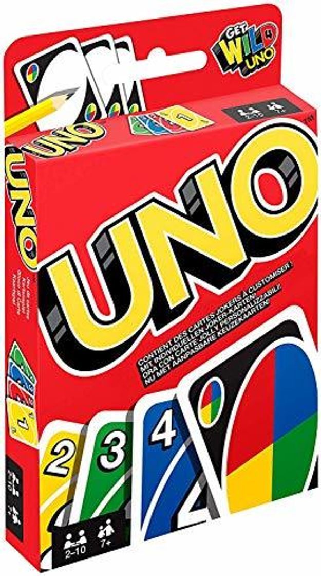 Social Mattel Games UNO classic, juego de cartas