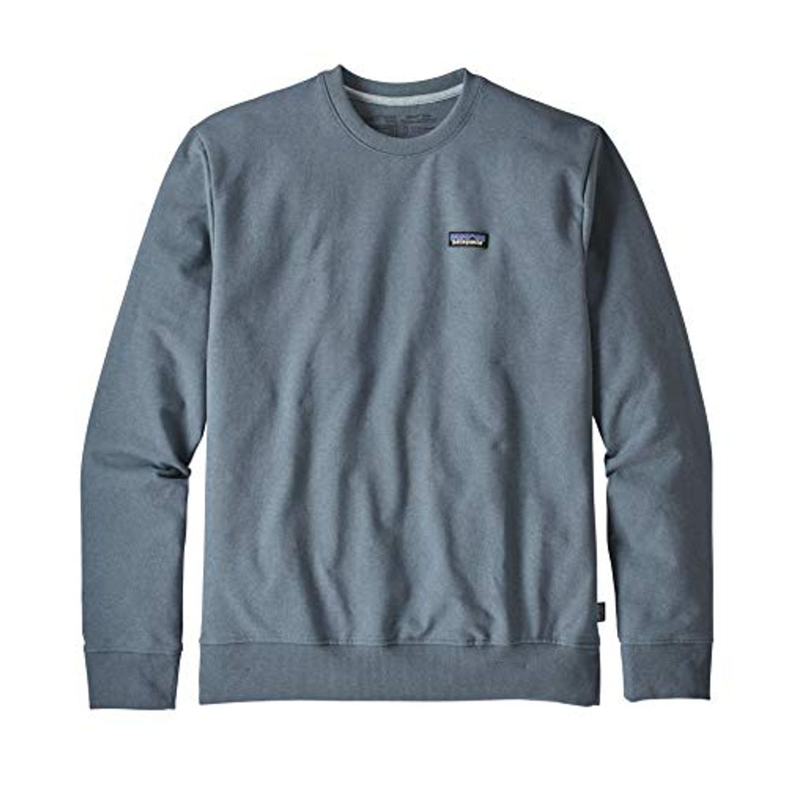Social Patagonia M's P-6 Label Uprisal Crew Sudadera de Manga Larga, Hombre, Azul