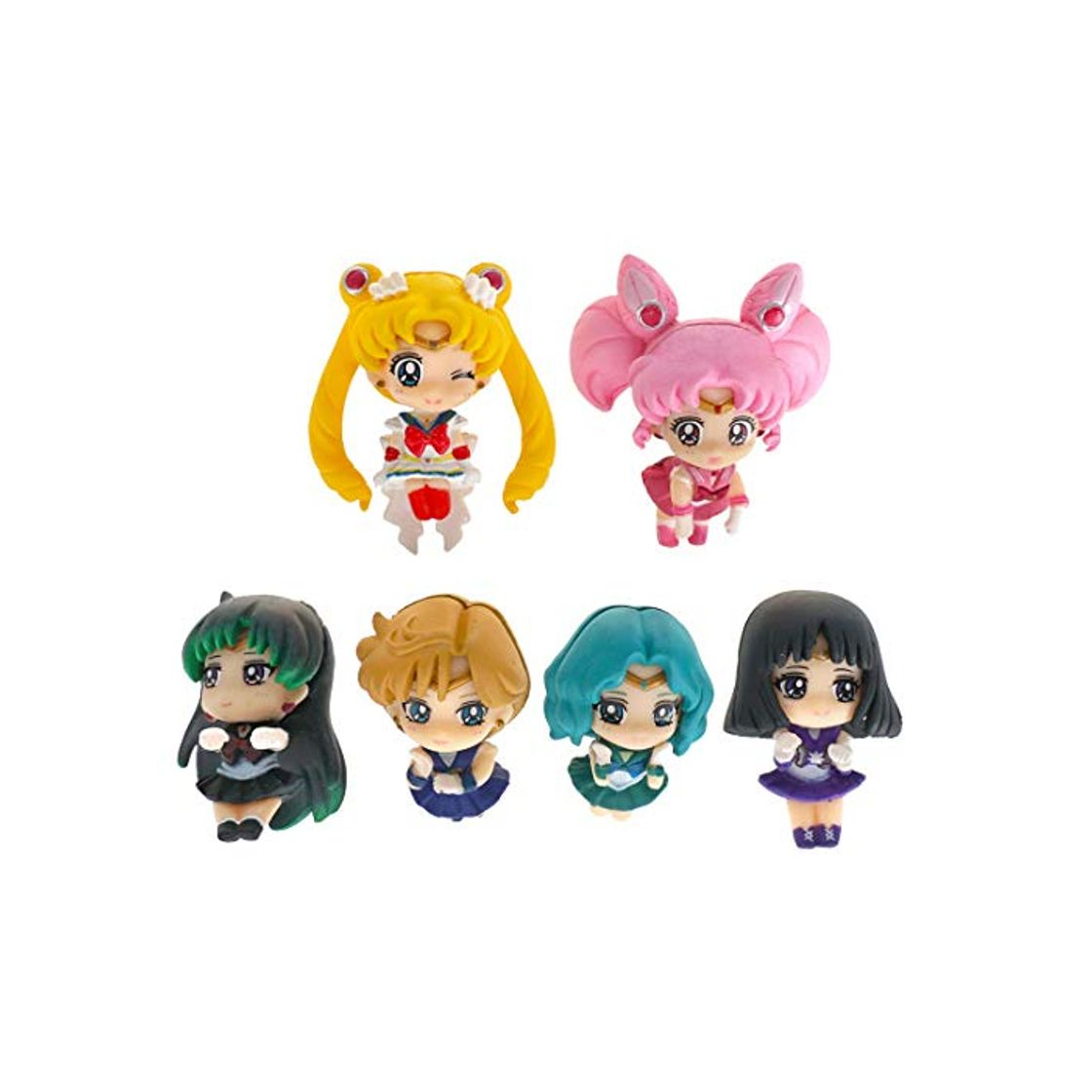 Social CoolChange Sailor Moon Mini Figura Chibi de Las guerreras de Sailor Moon