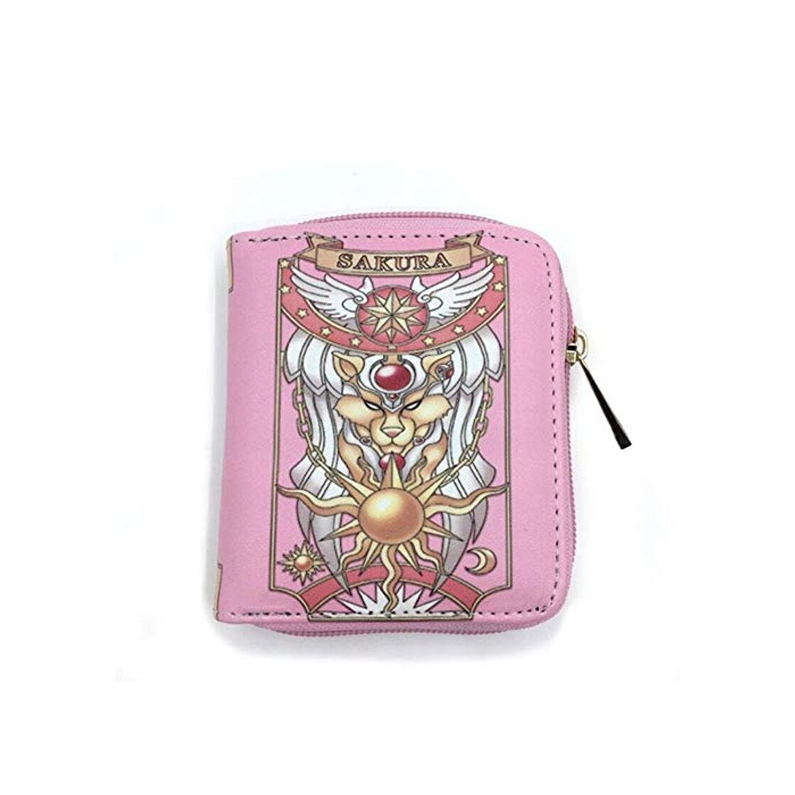 Social Lzjzb Cartera De Anime Cartera De Cuero Titular De La Tarjeta De