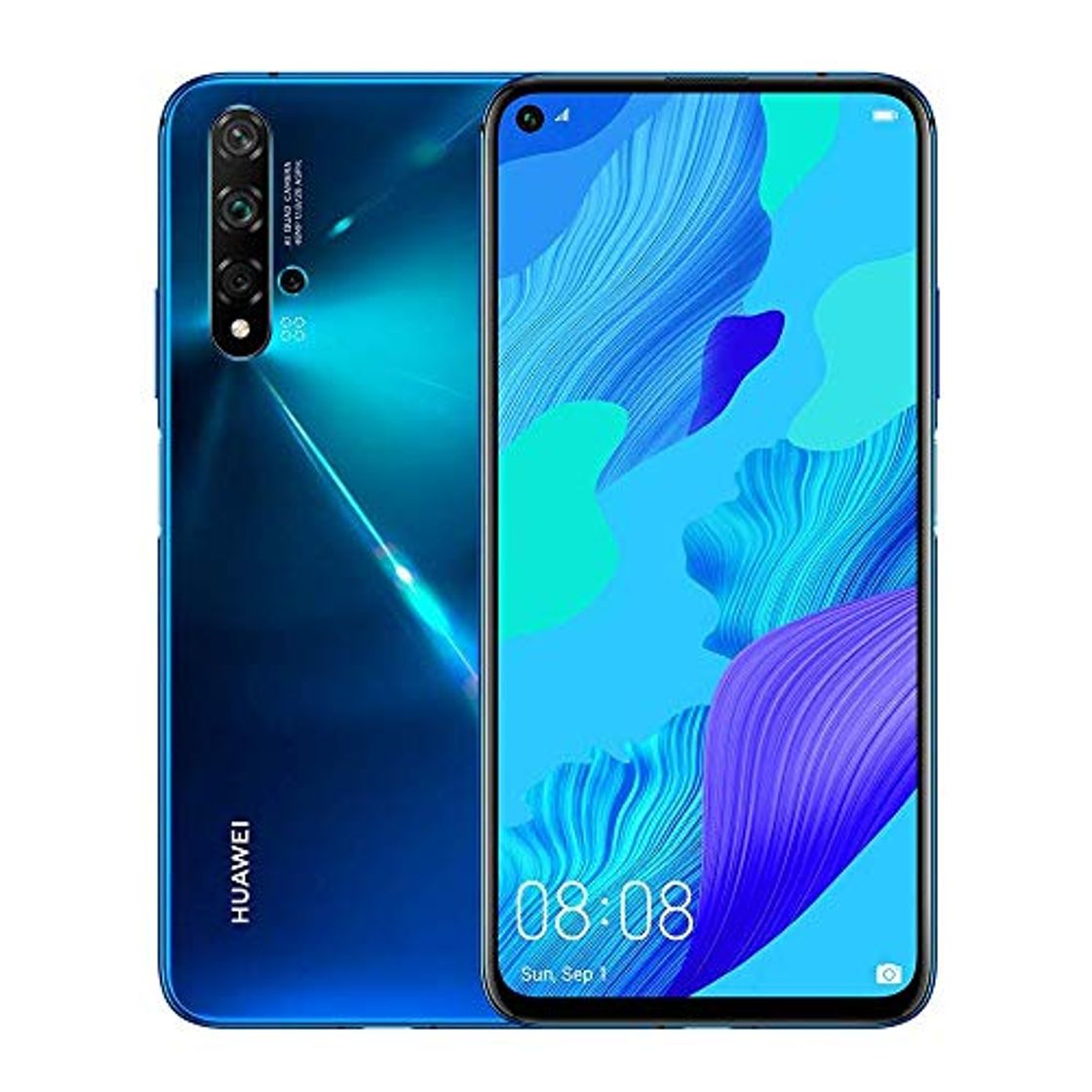 Product Huawei Nova 5T Dual SIM 128GB 6GB RAM Blue