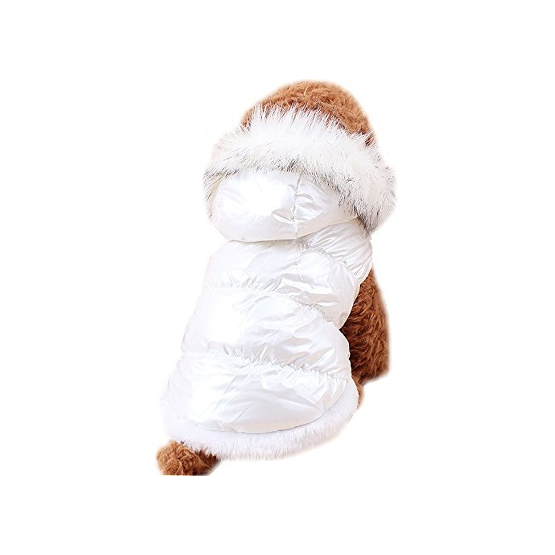 Moda QZBAOSHU Mascotas Ropa para Perros de Down Chaquetas de Invierno Ropa de