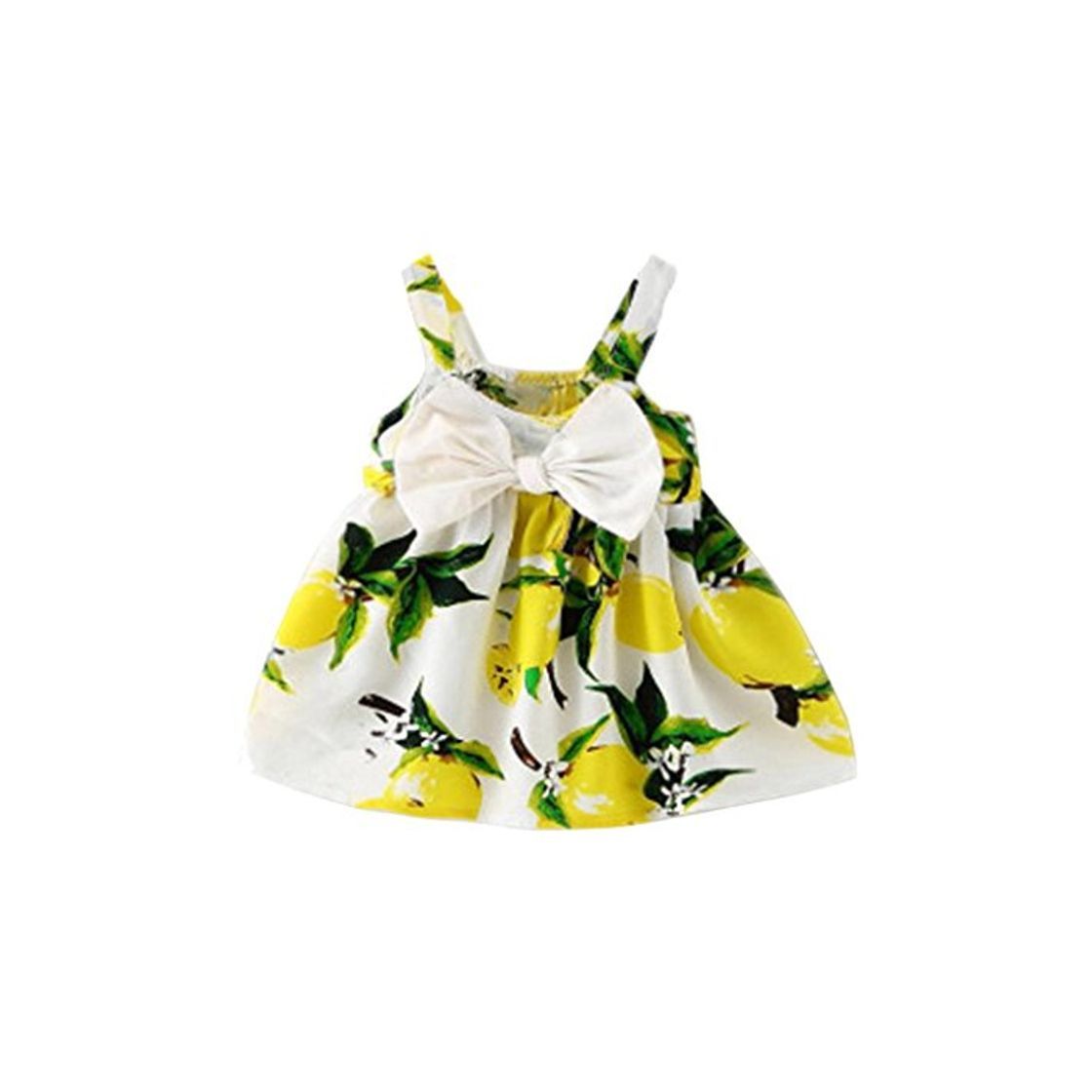 Products K-youth® Vestido de Niña Floral Bowknot Vestido de la Honda Princesa Vestido