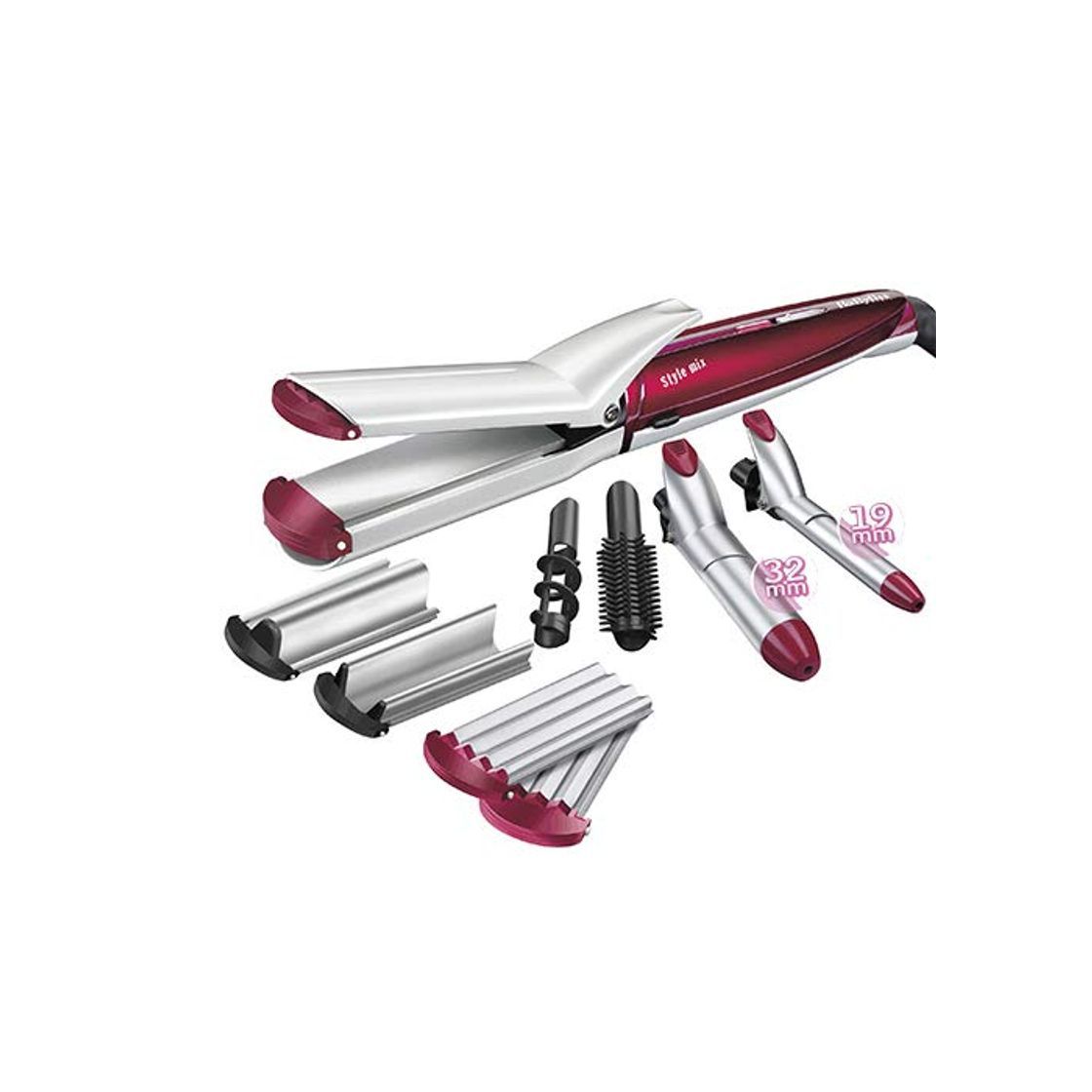 Social BaByliss Multistyler MS22E Set moldeador de pelo 10 en 1 para hacer