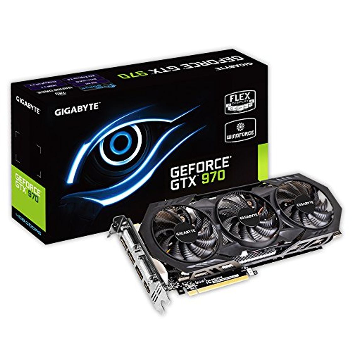 Products Gigabyte GeForce GTX 970 - Tarjeta gráfica de 4 GB