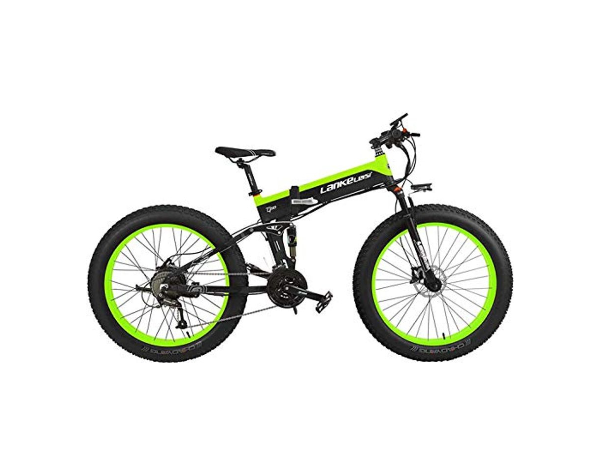 Products JINHH 27 Velocidad 500W Bicicleta eléctrica Plegable 26 * 4.0 Fat Bike