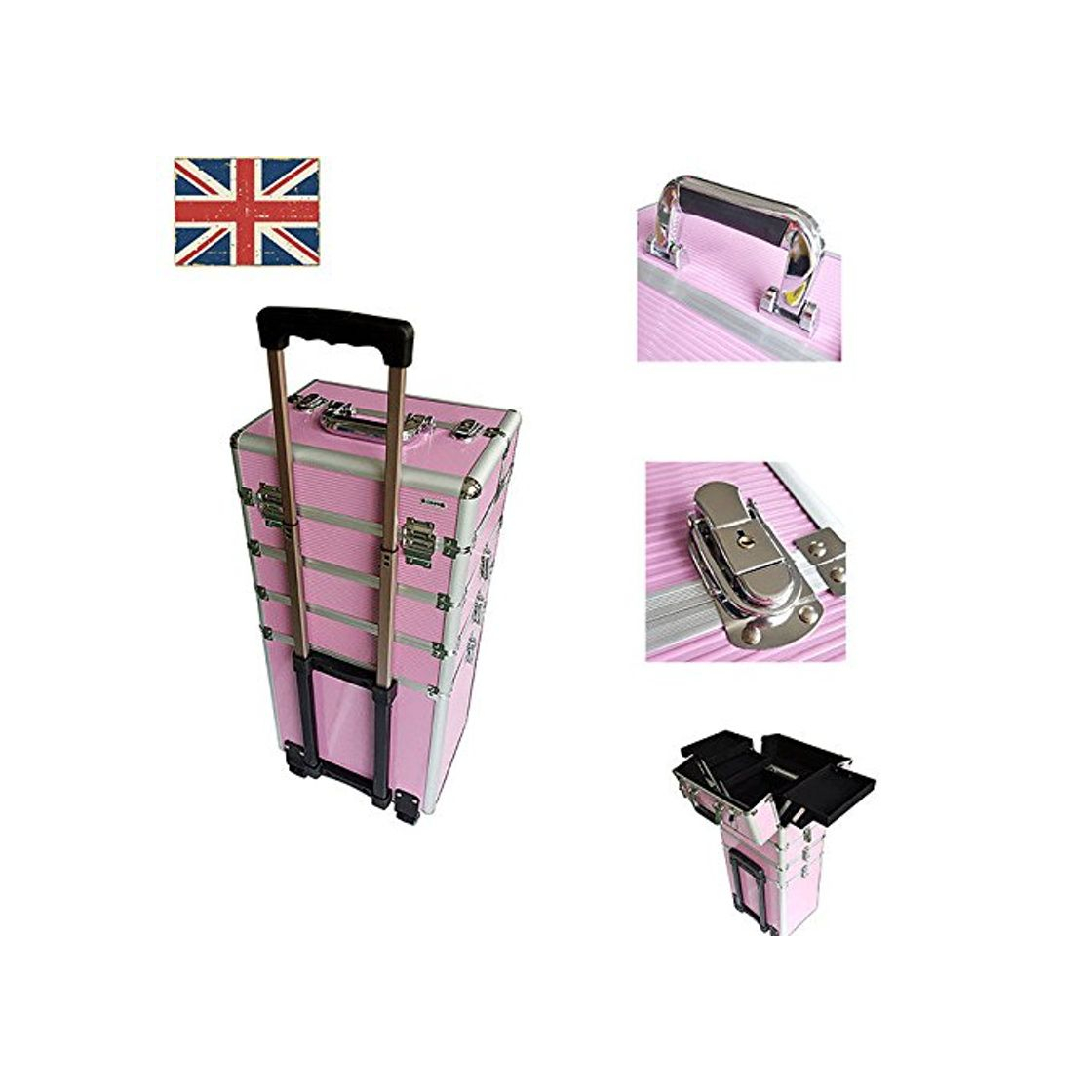 Social Makeu Beauty - Carro de peluquería para cosméticos