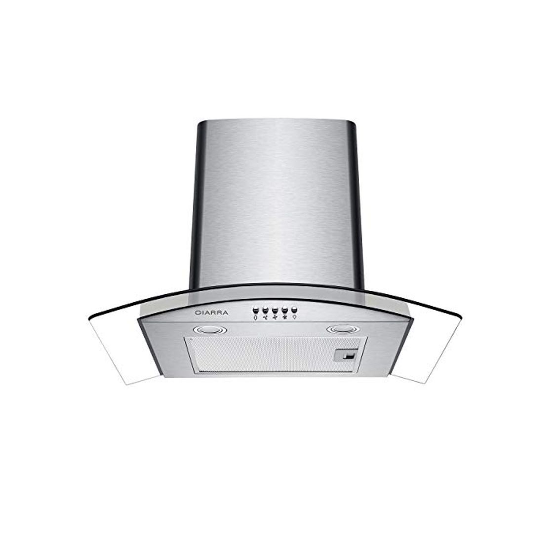 Social CIARRA CBCS6506B Campana Extractora de Pared 60cm 550 m³