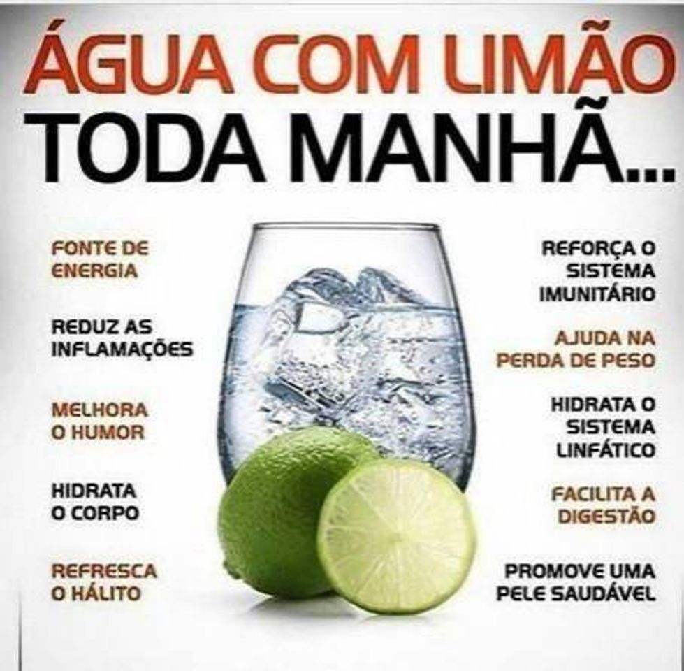 Moda água com limão