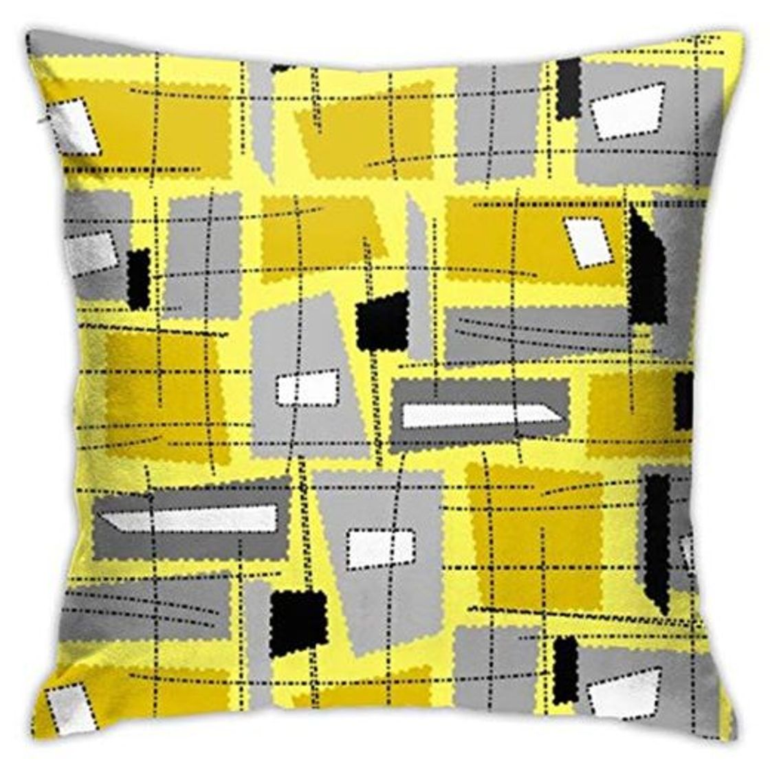 Producto Tamianice Home Gift Pillow Sofa Cushion Mid Century Modern Yello Couple Party Decoration 18X18in