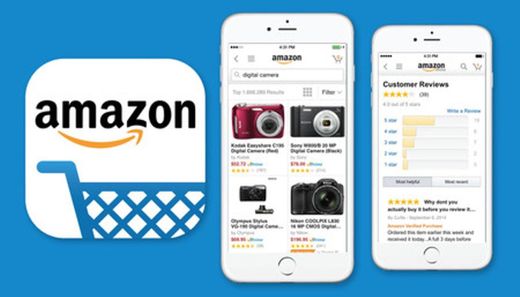 Amazon una App, permite comprar en cualquier parte del mundo