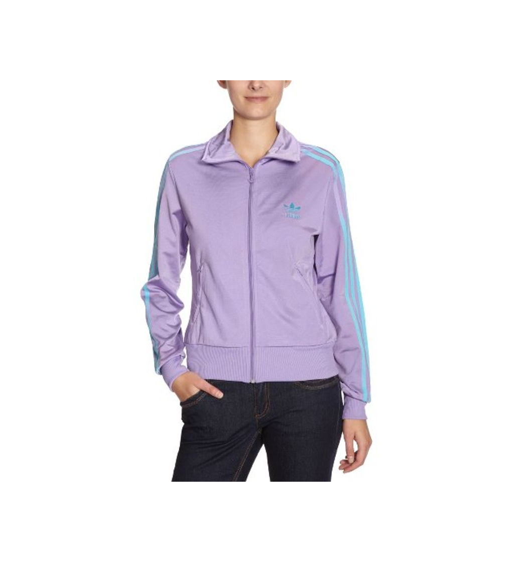 Moda adidas Sweatjacke - Sudadera para Mujer, tamaño 32 UK, Color Super Morado