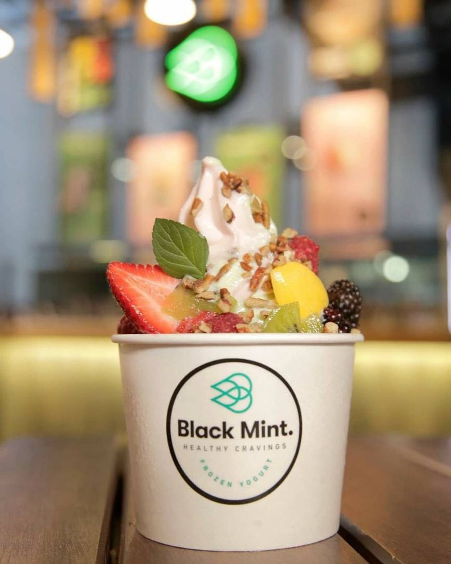 Place Black Mint Frozen Yogurth