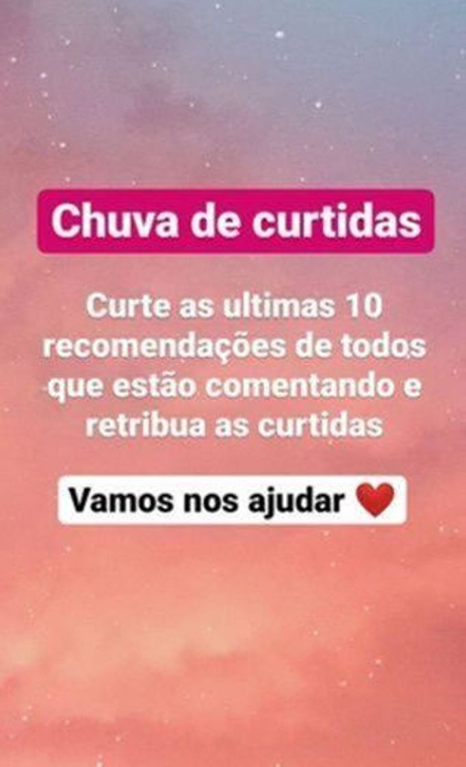 Social Chuva de Likes 