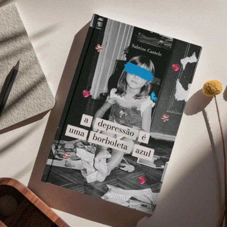 Libro A depressão é uma borboleta azul