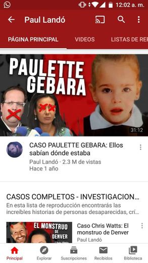 Caso Paulette Guevara-Paul Landó