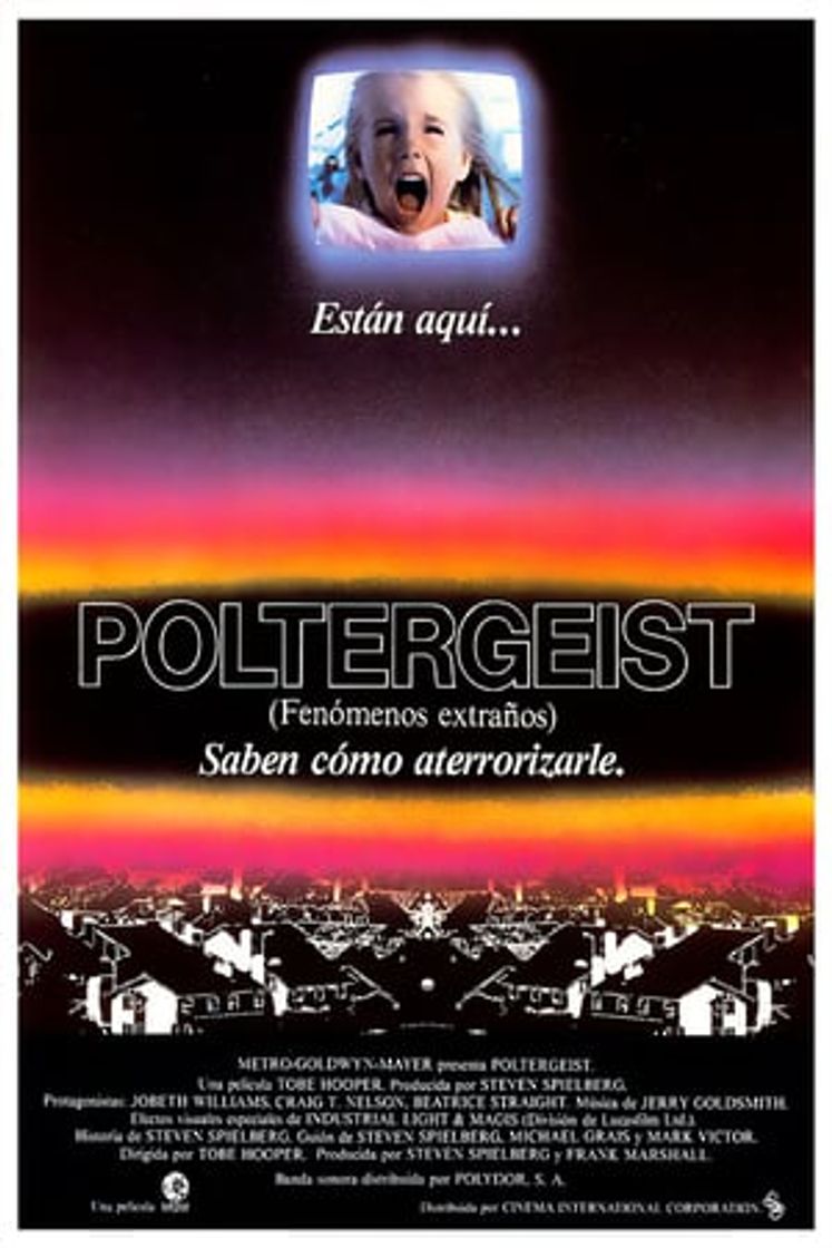 Película Poltergeist (Fenómenos extraños)