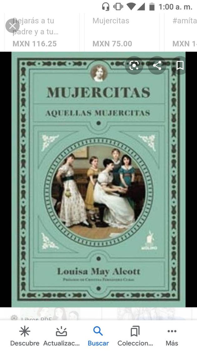 Libro Mujercitas 