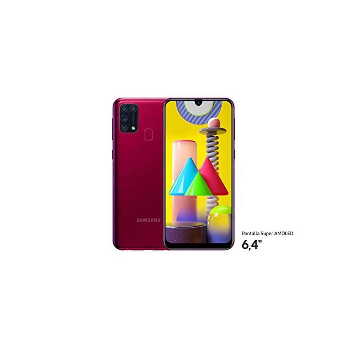 Social Samsung Galaxy M31 - Smartphone Dual SIM, Pantalla de 6,4" sAMOLED FHD